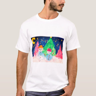 Camiseta Natal Snowman