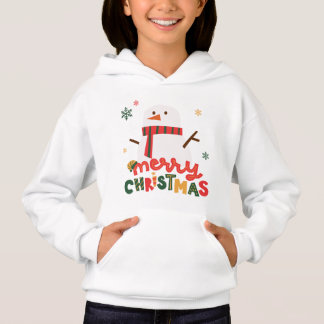 Camiseta Natal Snowman Hoodie