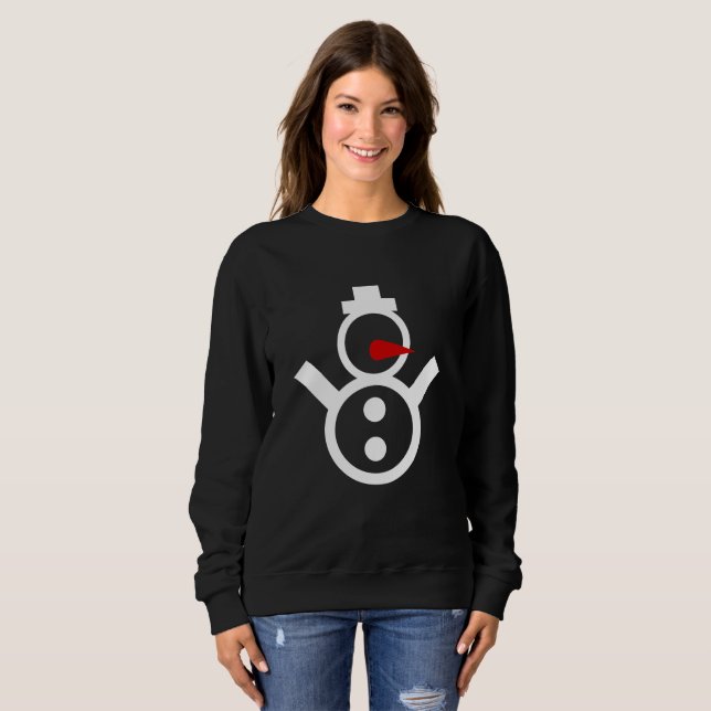 Camiseta Natal Snowman Winter Festive Hoodie - Xmas (Frente Completa)