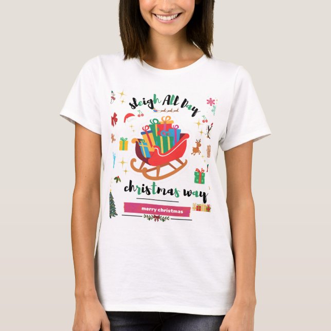 Camiseta natal t shirt design (Frente)