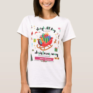 Camiseta natal t shirt design