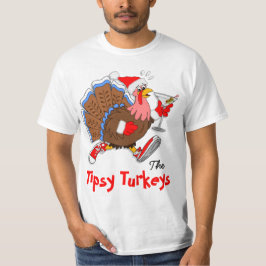 Camiseta Natal Tipsy Turquia (Martini)