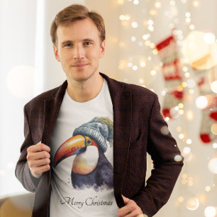 Camiseta Natal Toucan, personalizável