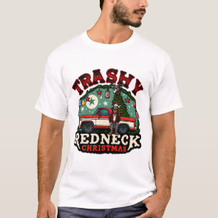 Camiseta Natal Trashy Redneck
