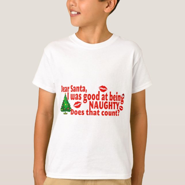 Camiseta Natal travesso (Frente)