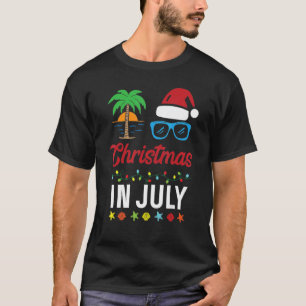 Camiseta Natal Tropical de Aloha Natal Natal Natal Natal Na