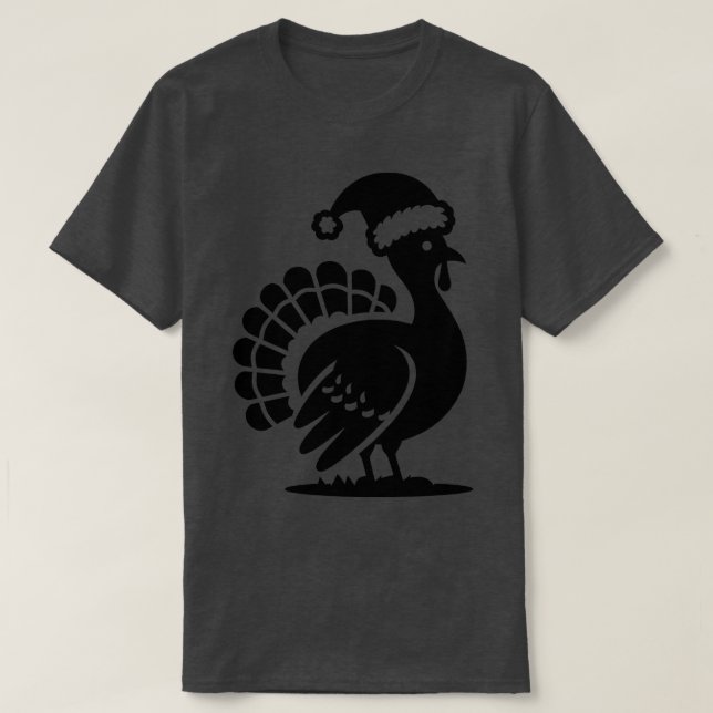 Camiseta Natal Turquia Sujidade 1 (Frente do Design)