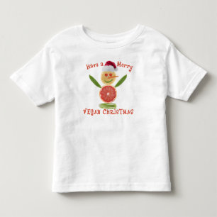 Camiseta Natal Vegan Feliz