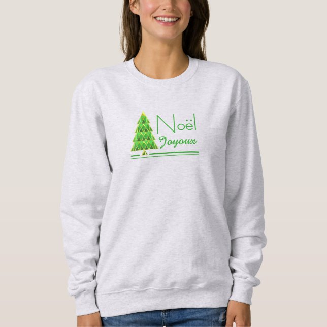 Camiseta Natal Verde Alegria de Noel (Frente)