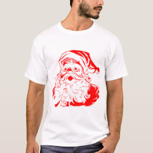 Camiseta Natal Vermelho e Branco