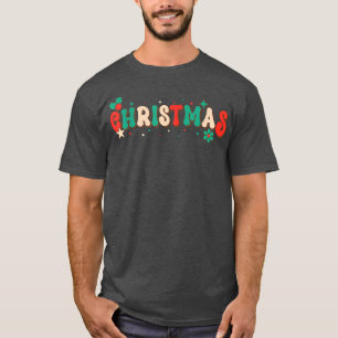 Camiseta Natal Vibes Família Correspondente à Feliz do pres