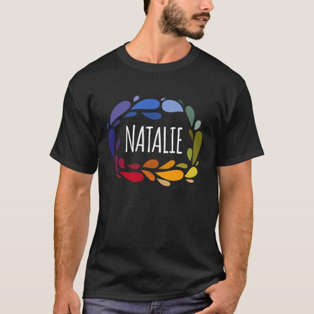 Camiseta Natalie - Nomes para a Filha da Mulher e Menina (Frente)