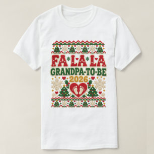 Camiseta Natalino Novo Avô Para Ser 2026 