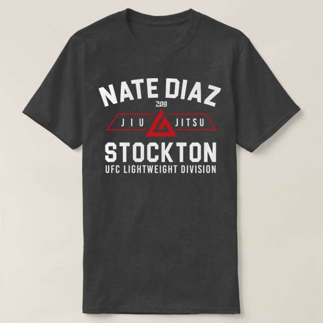 Camiseta Nate Diaz Stockton (Frente do Design)