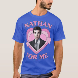 Camiseta Nathan Fielder Para Mim k Coração Manga retro