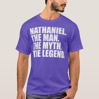 Camiseta Nathaniel Nome Nathaniel Nome próprio Nathaniel