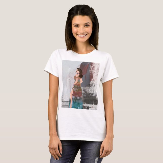 Camiseta Nation LeeMariie's creative designs (Frente Completa)