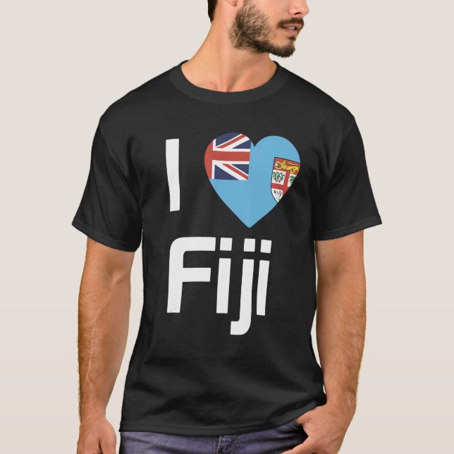 Camiseta National Flag of Fiji souvenir  for men women 3 (Frente)