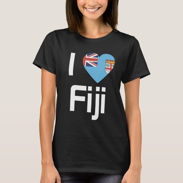 Camiseta National Flag of Fiji souvenir  for men women 3 (Frente)