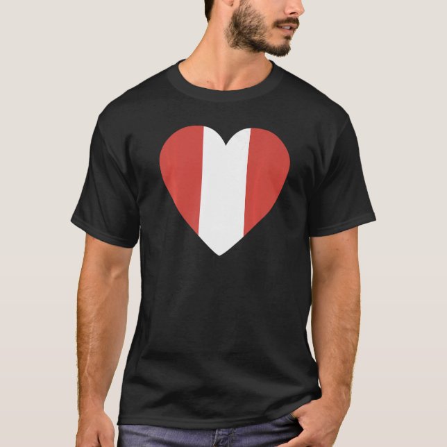 Camiseta National Flag of Peru souvenir  for men women  2 (Frente)