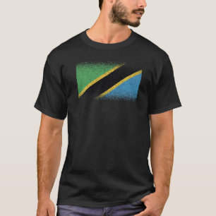 Camiseta National Flag of Tanzania souvenir for men women