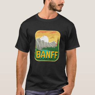Camiseta National Park Canada Alberta Banff Camping Mountai