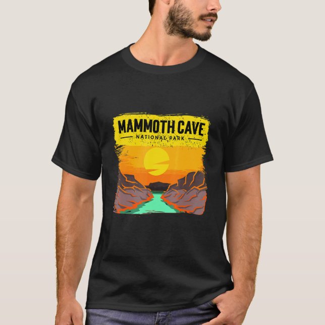 Camiseta National Park Cave Hike Mammoth Cave Kentucky Souv (Frente)