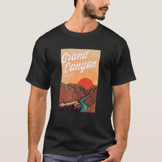 Camiseta National Park Grand Canyon Viagem Vintage Hikin