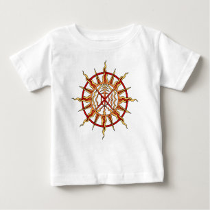 Camiseta Nativa T-Shirt Elementos Para Bebê Camisa