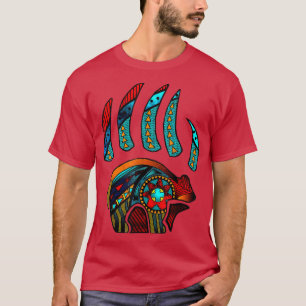 Camiseta Native American Bear Claw