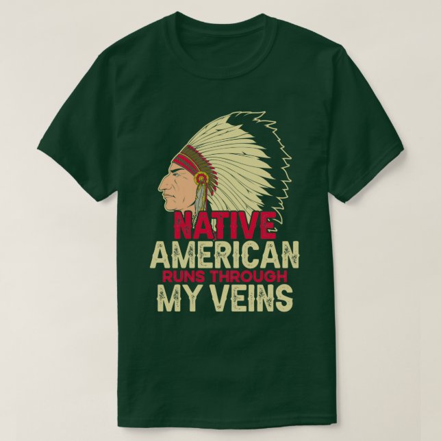 Camiseta Native American Cote (Frente do Design)