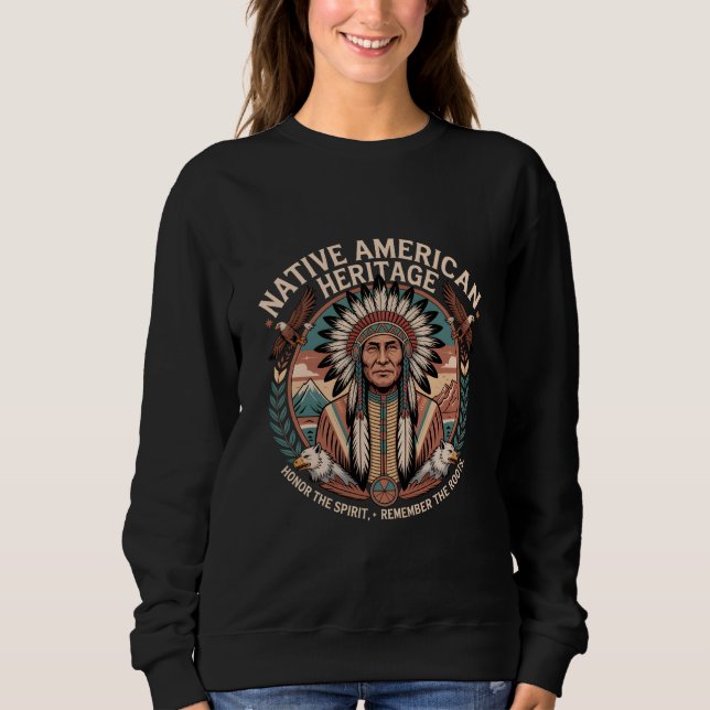 Camiseta Native American Heritage  (Frente)