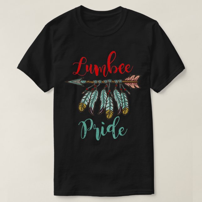 Camiseta Native American Lumbee Vintage (Frente do Design)