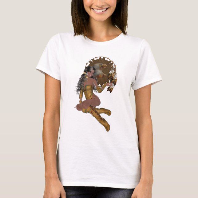 Camiseta Native American Princess Mandala Shirt (Frente)