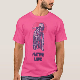 Camiseta native american sioux sitting bull 