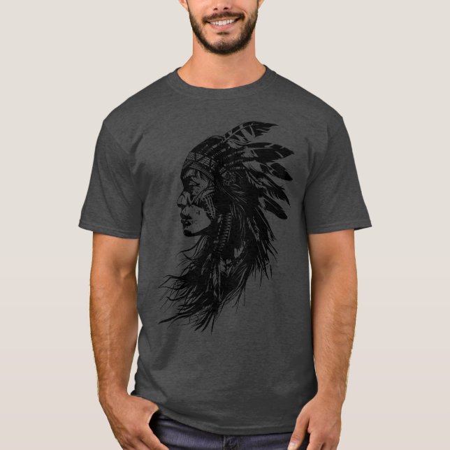 Camiseta Native American Woman 2 (Frente)