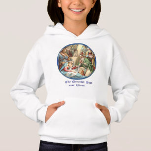 Camiseta Natividade Cena Hoodie