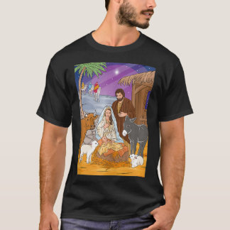Camiseta Nativity Scene