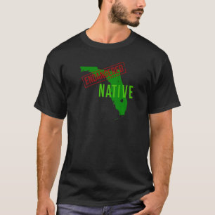 Camiseta Nativo Ameaçado na Flórida