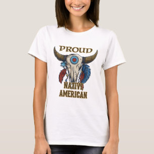 Camiseta Nativo americano orgulhoso