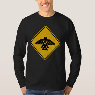 Camiseta Nativo Americano Para Homens Mulheres Vintage Thun