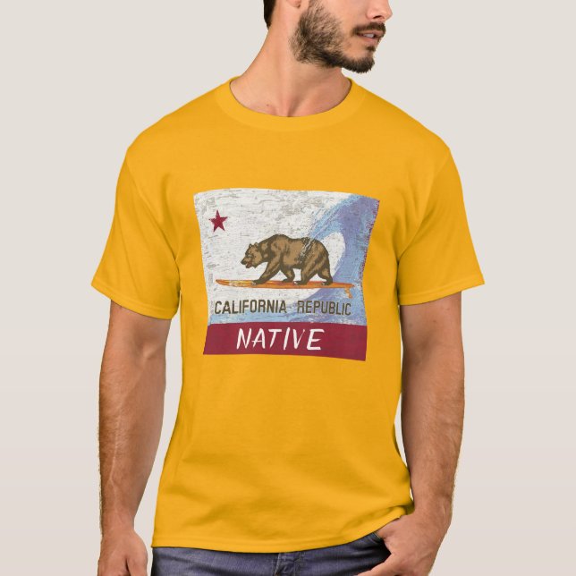 Camiseta Nativo de Califórnia (Frente)