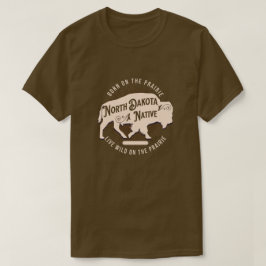 Camiseta Nativo de Dakato do Norte