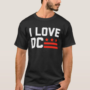 Camiseta Nativo de Washington DC! Eu amo minha cidade natal