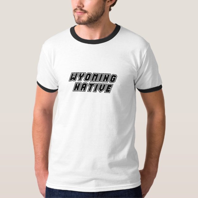 Camiseta Nativo de Wyoming (Frente)