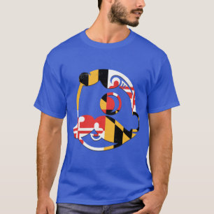 Camiseta Natty Boh Bandeira de Maryland