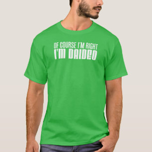 Camiseta Naturalmente eu sou direito que eu sou Daideo (NA