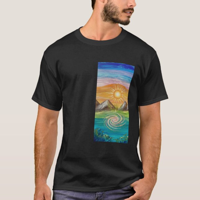 Camiseta Nature energy vortex  (Frente)