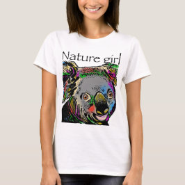 Camiseta Nature girl Koala