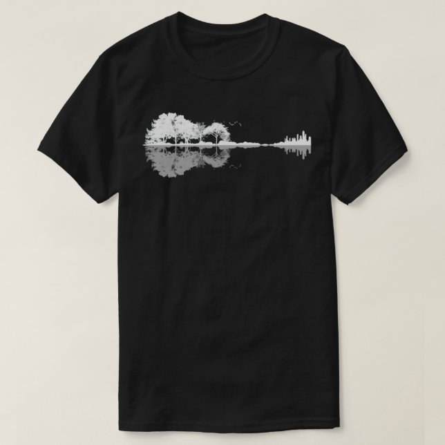Camiseta Nature Guitar  (Frente do Design)